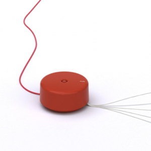 简洁实用的收纳式插线板