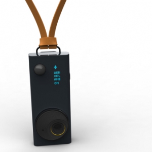 挂在脖子上的自动相机