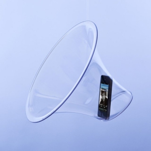 超简洁的手机扩音器