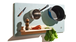 超省空间的厨房磁力墙板