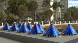 旋转太阳能电池锥