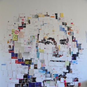 明信片拼贴头像