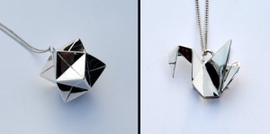 漂亮的“折纸”首饰