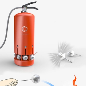 灭火器上的灭火小球