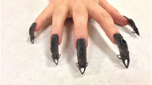 3D打印的美甲装饰