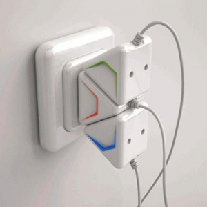 巧妙的三角形插头