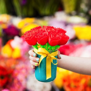 情人节最潮的礼物之3D打印鲜花