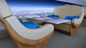 拥有全景舱内屏幕的SPIKE飞机