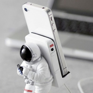 宇航员手机充电支架