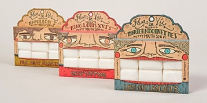 满嘴“白牙”的肥皂包装