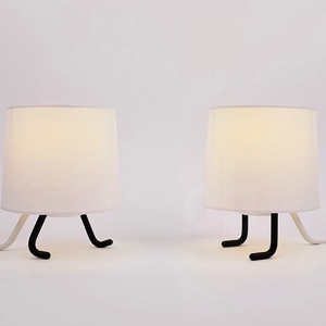 可爱的大头台灯