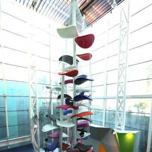 为儿童设计的攀爬巨树