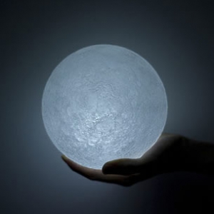 超逼真LED月亮灯