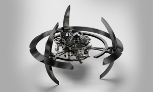 “深空九号”未来感钟表