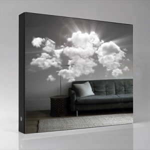 “魔幻”云朵镜子