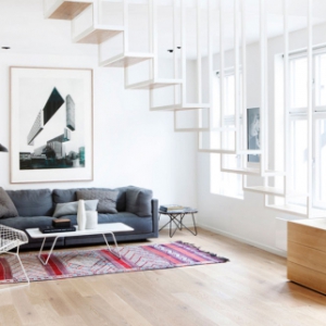 优雅的吊顶楼梯