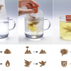 舒缓压力的“变形”茶包