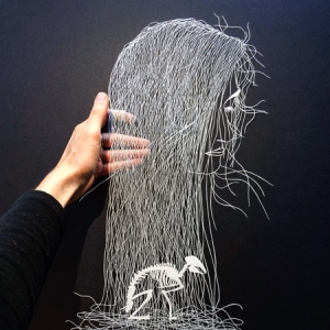 复杂惊人的刻纸作品