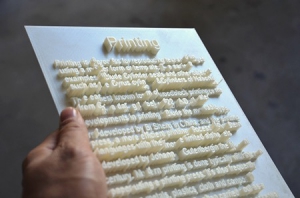 3D打印字体
