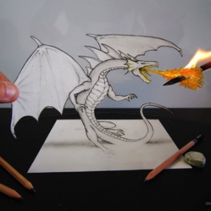 逼真3D绘画