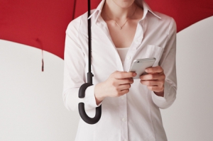 为移动生活准备的雨伞