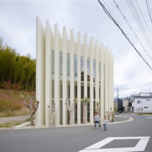 扇形百叶窗建筑
