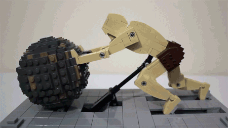LEGO版永不停歇的Sisyphus