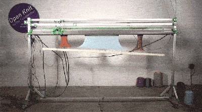 全球首台开源纺织机