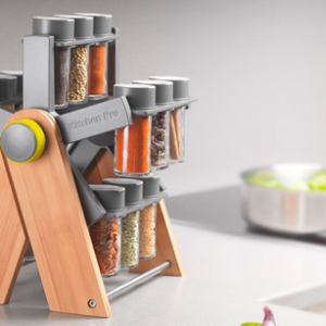 放置调味瓶的摩天轮架