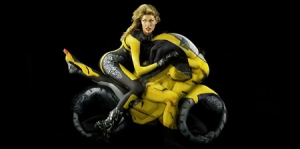 逼真人体摩托彩绘