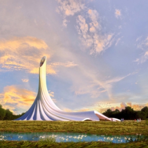 翩跹的白衣教堂