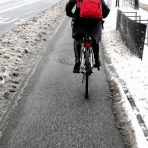 “温暖”的自行车道