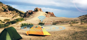 太阳能 WIFI 信号发射器