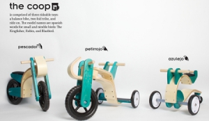 变形儿童小木车