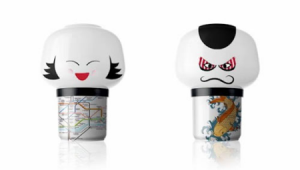 可爱的木偶娃娃台灯