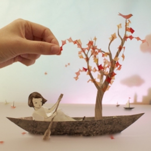 唯美的纸艺摄影作品