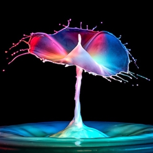 “鲜为人知”的唯美水滴飞溅照