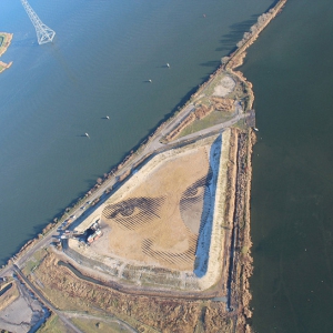 从高空俯瞰的巨大头像图