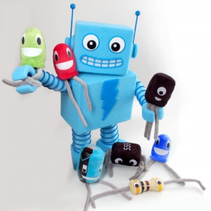 寓教于乐的卡通电子元件