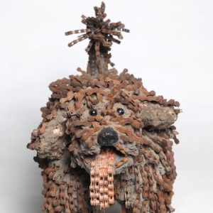 身披铁链盔甲的“汪星人”