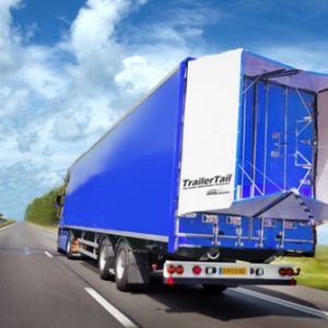 降低箱式货车油耗的折叠后门