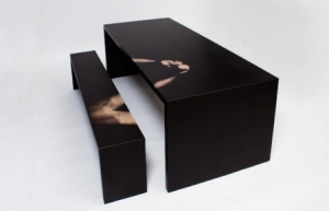 趣味热变色长桌板凳