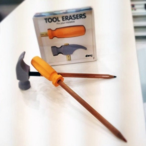 趣味橡皮擦之锤子与改锥