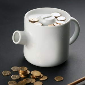 茶杯存钱罐