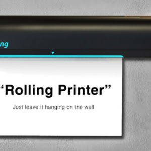 壁挂式卷筒打印机