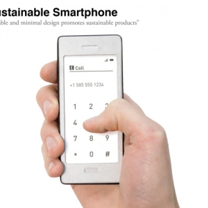 极简设计电子墨水智能手机