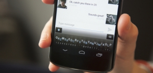 一行简约的虚拟键盘