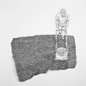 超细致的铁丝画