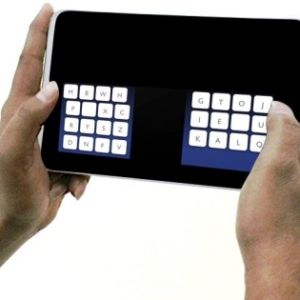 高效分屏式平板输入键盘