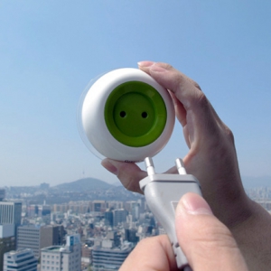 吸盘式太阳能电源